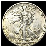 1934-S Walking Liberty Half Dollar CHOICE AU