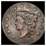 1819 Coronet Head Large Cent LIGHTLY CIRCULATED
