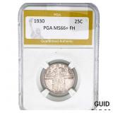 1930 Standing Liberty Quarter PGA MS66+ FH