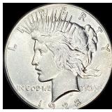 1928 Silver Peace Dollar CLOSELY UNCIRCULATED