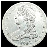1837 Capped Bust Half Dollar NEARLY UNCIRCULATED