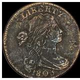 1803 Draped Bust Large Cent NEARLY UNCIRCULATED