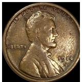 1914-D Lincoln Wheat Cent LIGHTLY CIRCULATED
