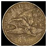 1858 Copper-Nickel Flying Eagle Cent LIGHTLY CIRCU