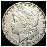 1892-S Silver Morgan Dollar NEARLY UNCIRCULATED