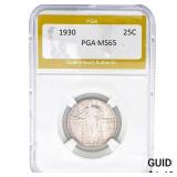 1930 Standing Liberty Quarter PGA MS65