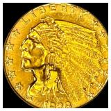 1928 Indian Head Gold $2.50 Quarter Eagle HIGH GRA