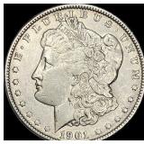 1901 Morgan Silver Dollar CLOSELY UNCIRCULATED