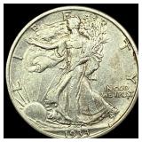 1933-S Walking Liberty Half Dollar CLOSELY  UNCIR