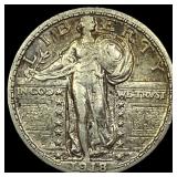 1918-S Standing Liberty Quarter NEARLY  UNCIRCULA