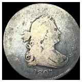 1807 SIlver Draped Bust Half Dollar NICELY CIRCUL