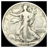 1923-S Silver Walking Liberty Half Dollar LIGHTLY