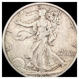 1929-S Walking Liberty Half Dollar NEARLY  UNCIRC