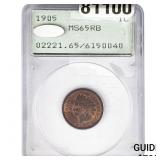 1905 Indian Head Cent PCGS MS65 RB