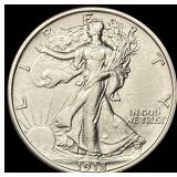 1918 Walking Liberty Half Dollar CLOSELY UNCIRCULA