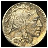 1916-S Buffalo Nickel CLOSELY UNCIRCULATED
