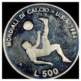 1994 San Marino Silver 500 Lire UNCIRCULATED