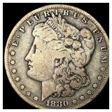 1880-CC Silver Morgan Dollar LIGHTLY CIRCULATED