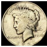 1921 Silver Peace Dollar NICELY CIRCULATED