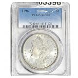 1896 Morgan Silver Dollar PCGS MS64