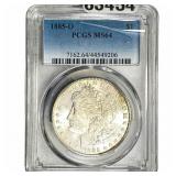 1885-O Mercury Silver Dollar PCGS MS64