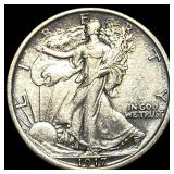 1917 Walking Liberty Half Dollar UNCIRCULATED