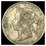 1898 Canada Silver 50 Cents LIGHTLY CIRCULATED