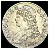 1831 Capped Bust Half Dollar CLOSELY UNCIRCULATED