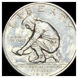 1925-S Silver California Diamond Jubilee Half Doll