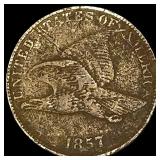 1857 Copper-Nickel Flying Eagle Cent HIGH GRADE