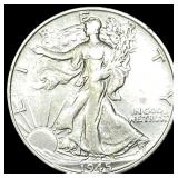 1945-S Silver Walking Liberty Half Dollar CLOSELY