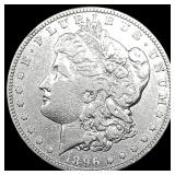 1896 Silver Morgan Dollar CLOSELY UNCIRCULATED