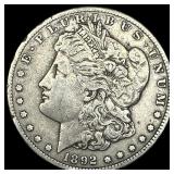 1892-S Silver Morgan Dollar LIGHTLY CIRCULATED