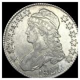 1827 Silver Capped Bust Half Dollar LIGHTLY CIRCUL