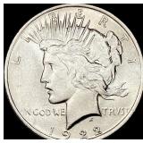 1922 Silver Peace Dollar UNCIRCULATED