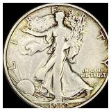 1919 Walking Liberty Half Dollar ABOUT UNCIRCULATE