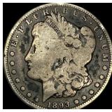 1893-O Silver Morgan Dollar NICELY CIRCULATED