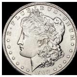 1902 Morgan Silver Dollar NEARLY UNCIRCULATED