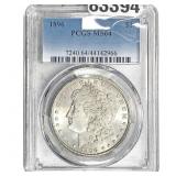 1896 Morgan Silver Dollar PCGS MS64