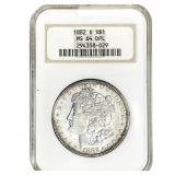 1882 Morgan Silver Dollar NGC MS64 PL