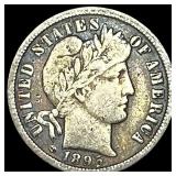 1895-O Silver Barber Dime LIGHTLY CIRCULATED