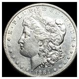 1884-S Silver Morgan Dollar CLOSELY UNCIRCULATED