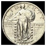 1928 Standing Liberty Silver Quarter CLOSELY UNCIR