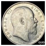 1906 India Silver Rupee UNCIRCULATED
