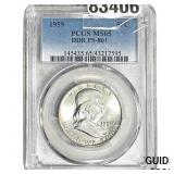 1959 Franklin Half Dollar PCGS MS65 DDR FS-801