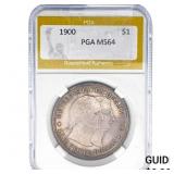 1900 Lafayette Silver Dollar PGA MS64