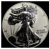 2021-W Silver American Eagle $1 Type 2 GEM PROOF