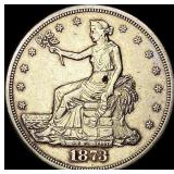 1873-S Silver Trade Dollar CLOSELY UNCIRCULATED
