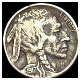 1917-S Buffalo Nickel NEARLY UNCIRCULATED