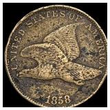 1858 Flying Eagle Cent NICELY CIRCULATED